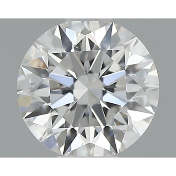 0.4 Carat Natural Diamond, Round Cut, Color G, Clarity VS2