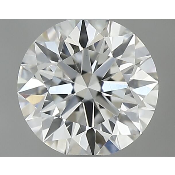0.43 Carat Diamant Naturel de taille Brillant, Couleur H, Pureté VS1