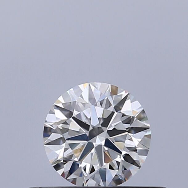 0.36 Carat Natural Diamond, Round Cut, Color F, Clarity VS1
