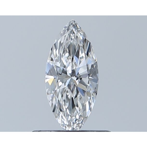 0.43 Karat Natürlicher Diamant Im Marquiseschliff, Farbe D, Reinheit VVS1