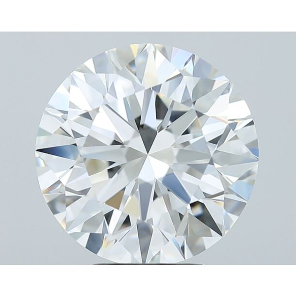 5.01 Carat Natural Diamond, Round Cut, Color G, Clarity VVS1