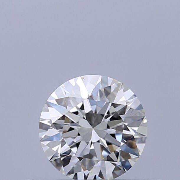 0.36 Carat Natural Diamond, Round Cut, Color G, Clarity VVS1