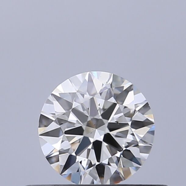 0.4 Carat Diamant Naturel de taille Brillant, Couleur F, Pureté SI1