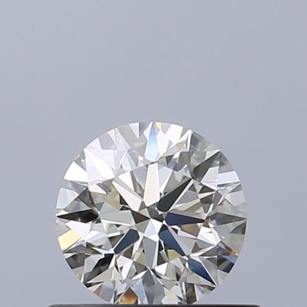 0.51 Carat Natural Diamond, Round Cut, Color I, Clarity VVS1 0.51 Carat Natural Diamond, Round Cut, Color I, Clarity VVS1