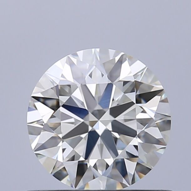 0.72 Karat Natürlicher Diamant Im Brillantschliff, Farbe H, Reinheit VVS2