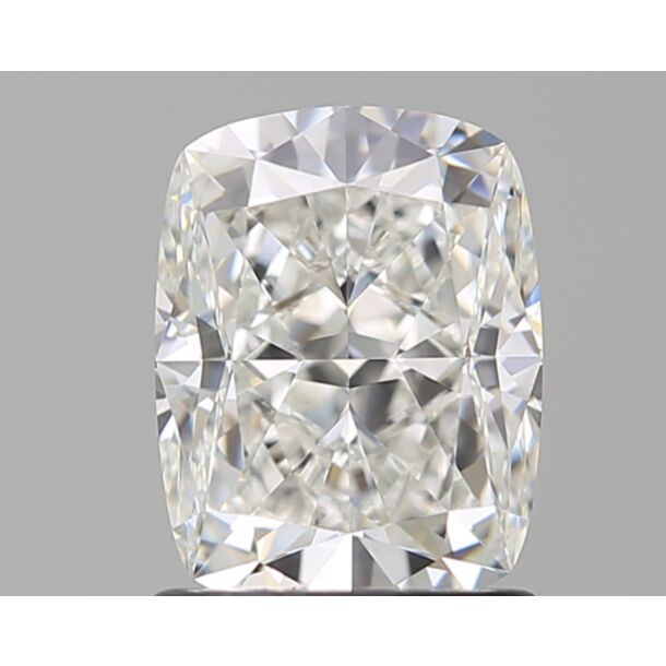 1.51 Carat Diamant Naturel de taille Coussin, Couleur H, Pureté VS1