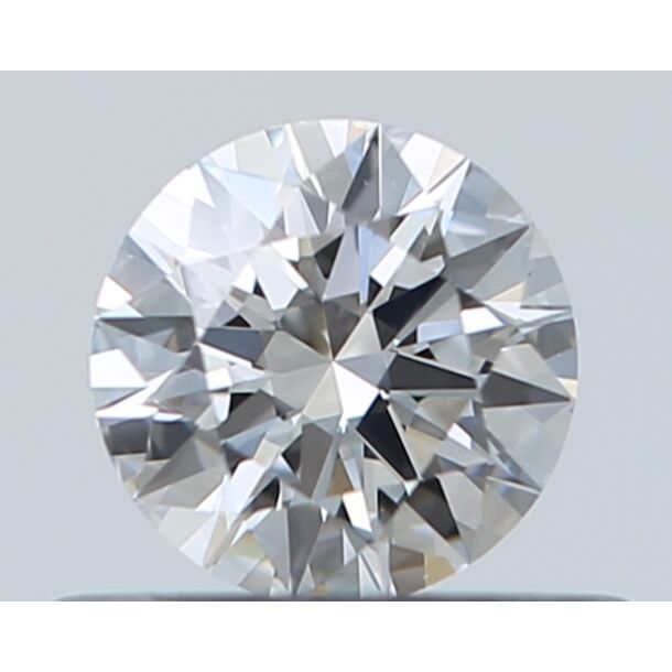 0.35 Carat Natural Diamond, Round Cut, Color F, Clarity VS1