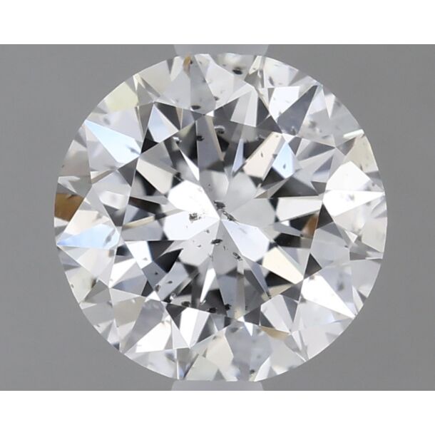 0.7 Carat Diamant Naturel de taille Brillant, Couleur F, Pureté SI1