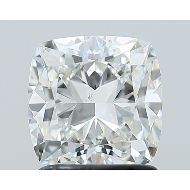 1.51 Carat Natural Diamond, Cushion Cut, Color I, Clarity SI1