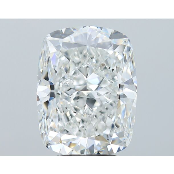 5.01 Karaat Natuurlijke Diamant met een Cushion vorm, Kleur F, Zuiverheid SI1