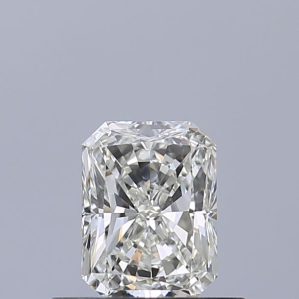 0.48 Carat Natural Diamond, Radiant Cut, Color I, Clarity VVS1