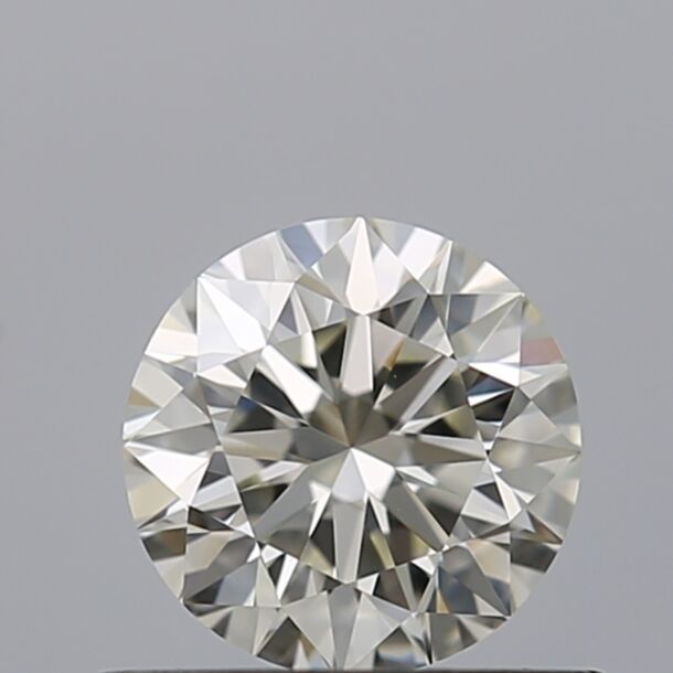 0.58 Carat Diamant Naturel de taille Brillant, Couleur I, Pureté IF
