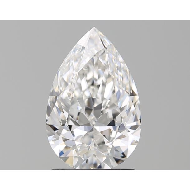 1.71 Carat Diamant Naturel de taille Poire, Couleur F, Pureté VS2 1.71 Carat Diamant Naturel de taille Poire, Couleur F, Pureté VS2