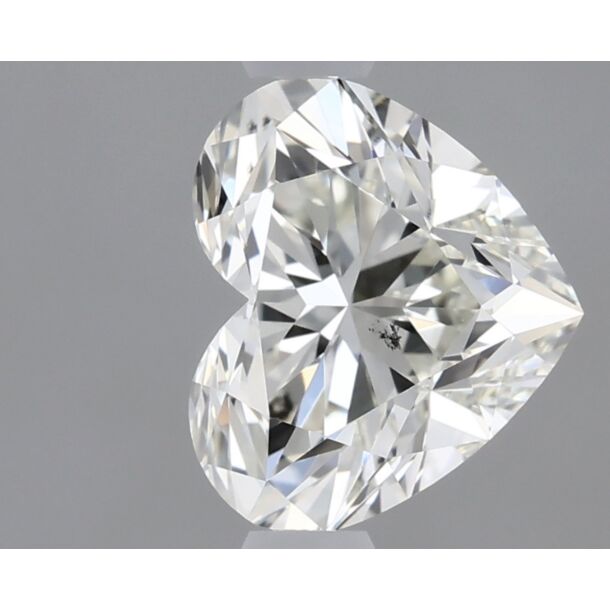 1.01 Carat Diamant Naturel de taille Coeur, Couleur I, Pureté SI1