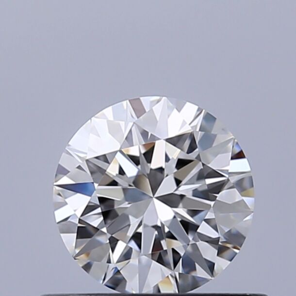 0.52 Karaat Natuurlijke Diamant met een Briljant vorm, Kleur E, Zuiverheid VVS1