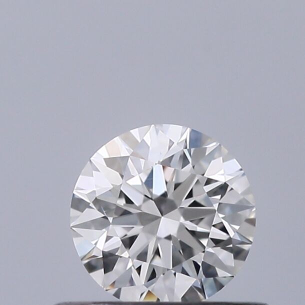 0.38 Carat Natural Diamond, Round Cut, Color G, Clarity VS1