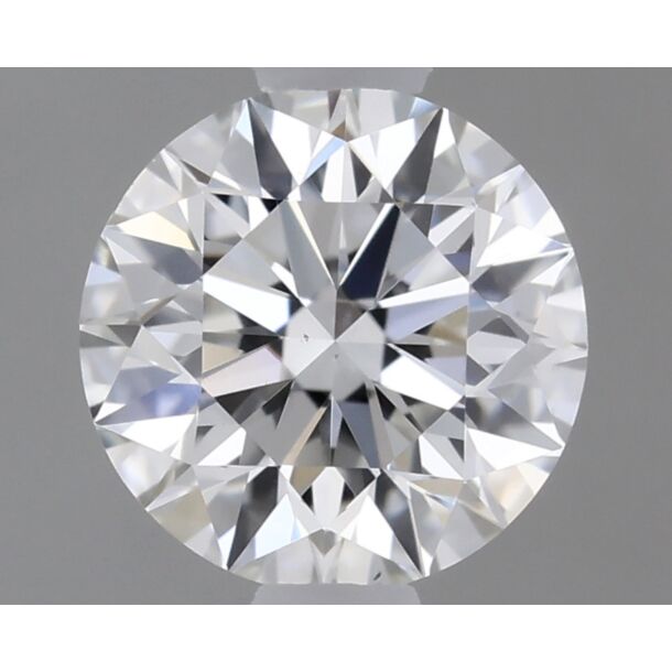 0.4 Carat Natural Diamond, Round Cut, Color G, Clarity VS2