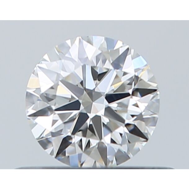 0.38 Carat Diamant Naturel de taille Brillant, Couleur G, Pureté VVS2