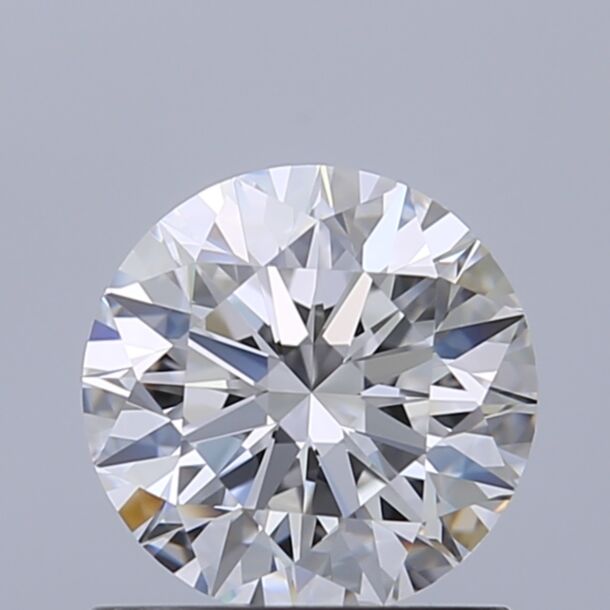0.92 Carat Diamant Naturel de taille Brillant, Couleur D, Pureté VVS1