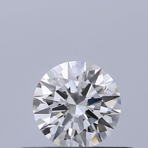 0.34 Carat Natural Diamond, Round Cut, Color E, Clarity VS1