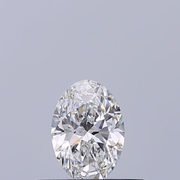 0.3 Karat Natürlicher Diamant Im Ovalschliff, Farbe E, Reinheit VVS1