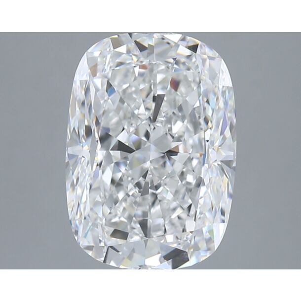5.01 Karat Natürlicher Diamant Im Kissenschliff, Farbe F, Reinheit VS1