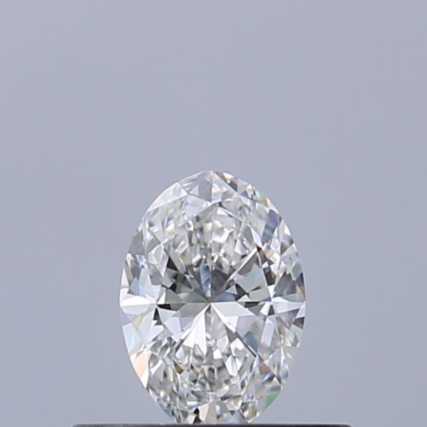 0.3 Karat Natürlicher Diamant Im Ovalschliff, Farbe D, Reinheit VVS1
