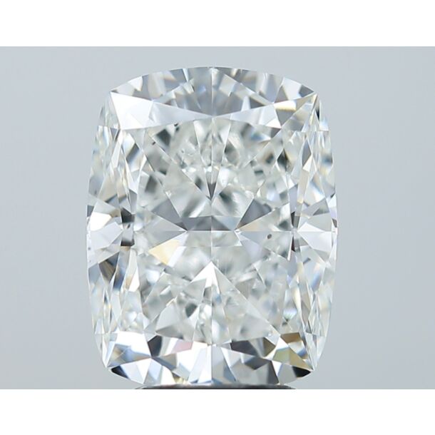 4.02 Karaat Natuurlijke Diamant met een Cushion vorm, Kleur F, Zuiverheid SI1
