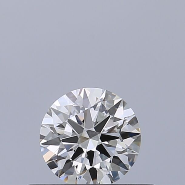 0.34 Carat Natural Diamond, Round Cut, Color F, Clarity VVS2 0.34 Carat Natural Diamond, Round Cut, Color F, Clarity VVS2