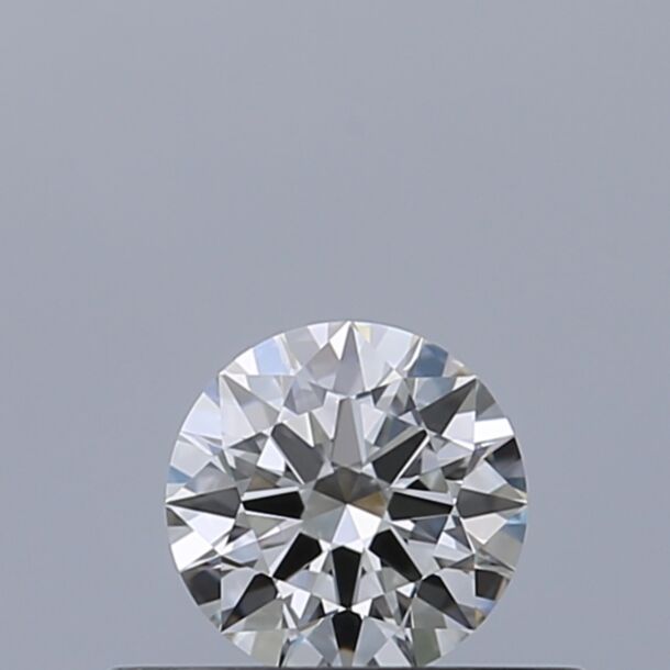 0.32 Carat Diamant Naturel de taille Brillant, Couleur F, Pureté VVS2