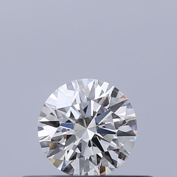 0.32 Carat Diamant Naturel de taille Brillant, Couleur F, Pureté VVS2