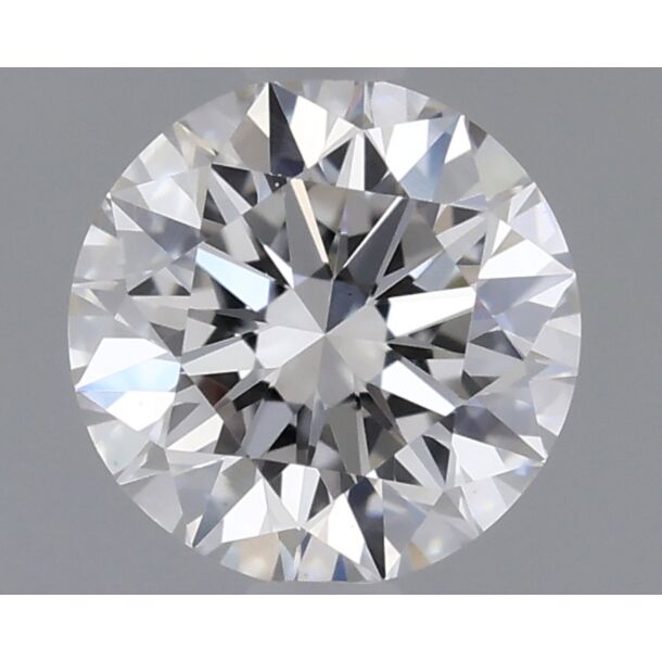 0.44 Carat Natural Diamond, Round Cut, Color G, Clarity VS2