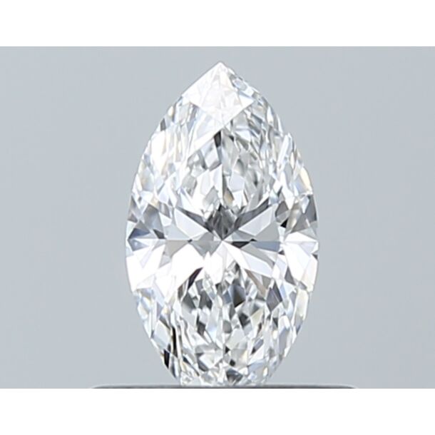 0.4 Carat Diamant Naturel de taille Marquise, Couleur D, Pureté VS1
