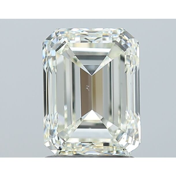 2 Karaat Natuurlijke Diamant met een Smaragd vorm, Kleur I, Zuiverheid VS1