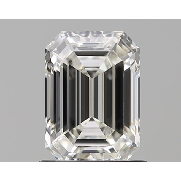 1.2 Carat Natural Diamond, Emerald Cut, Color I, Clarity SI1