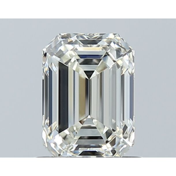 1.01 Karaat Natuurlijke Diamant met een Smaragd vorm, Kleur H, Zuiverheid VVS2 1.01 Karaat Natuurlijke Diamant met een Smaragd vorm, Kleur H, Zuiverheid VVS2