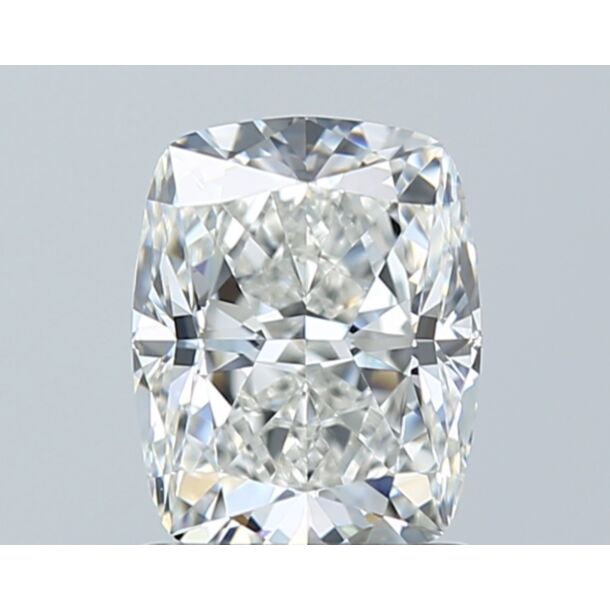 1.5 Carat Diamant Naturel de taille Coussin, Couleur F, Pureté IF