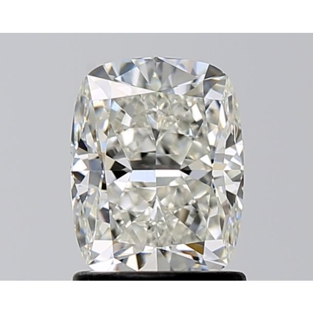 1.51 Carat Natural Diamond, Cushion Cut, Color H, Clarity VVS1