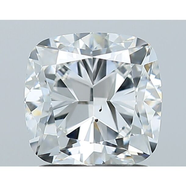 1.51 Carat Diamant Naturel de taille Coussin, Couleur G, Pureté SI1