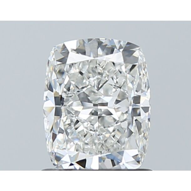 1.21 Carat Diamant Naturel de taille Coussin, Couleur F, Pureté VVS2
