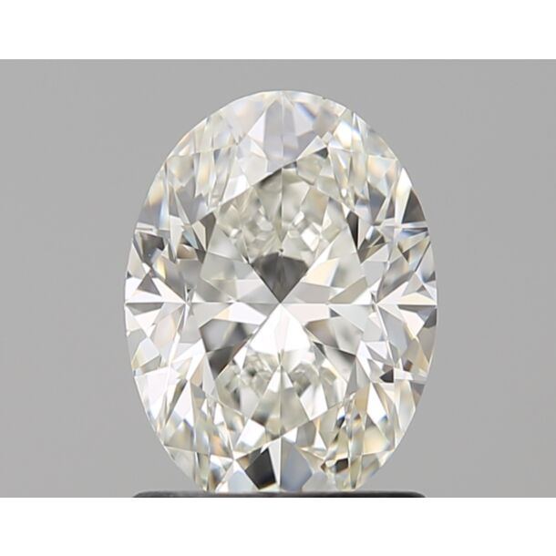 1.51 Carat Diamant Naturel de taille Oval, Couleur I, Pureté VS2