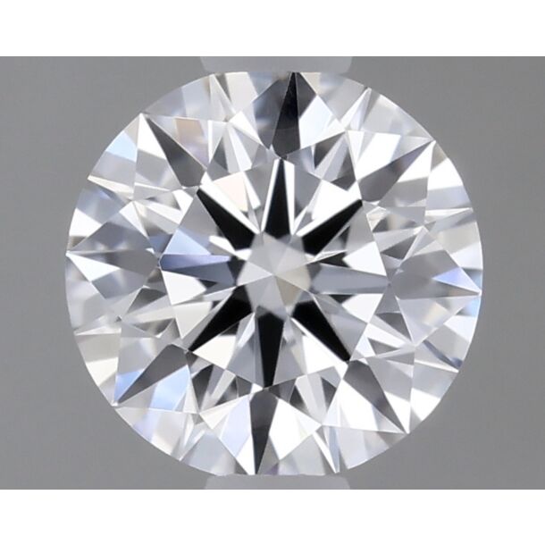 0.32 Carat Natural Diamond, Round Cut, Color E, Clarity VVS2