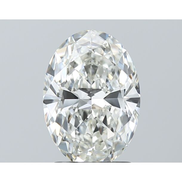 1.77 Karat Natürlicher Diamant Im Ovalschliff, Farbe H, Reinheit VVS1