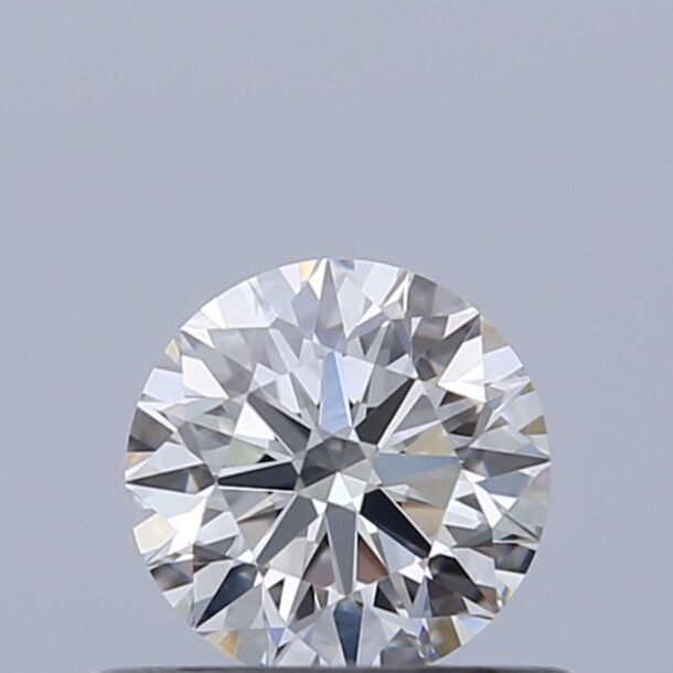 0.43 Carat Diamant Naturel de taille Brillant, Couleur G, Pureté VVS2