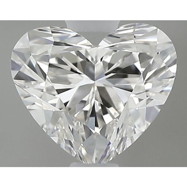 0.62 Carat Natural Diamond, Heart Cut, Color I, Clarity VVS1