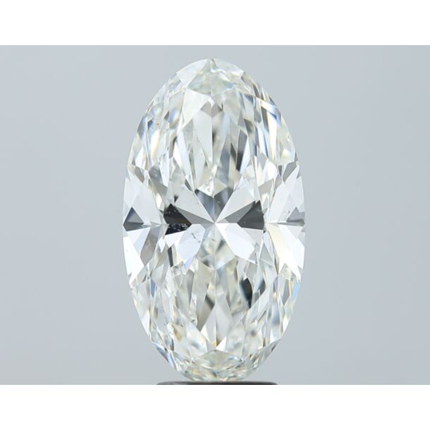 5.02 Karat Natürlicher Diamant Im Ovalschliff, Farbe I, Reinheit SI1