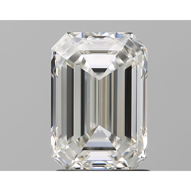 2.02 Karat Natürlicher Diamant Im Smaragdschliff, Farbe I, Reinheit VS1