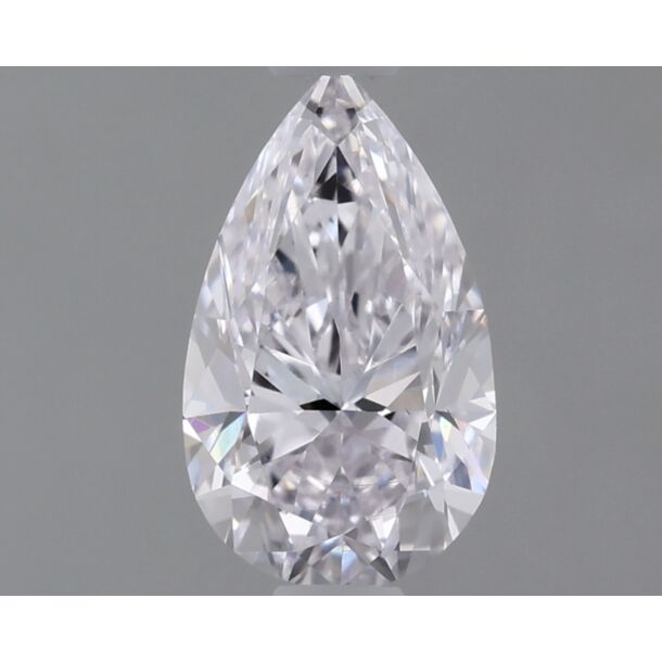 0.6 Carat Natural Diamond, Pear Cut, Color G, Clarity VS2