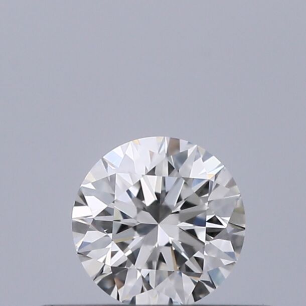 0.31 Carat Diamant Naturel de taille Brillant, Couleur F, Pureté VVS2