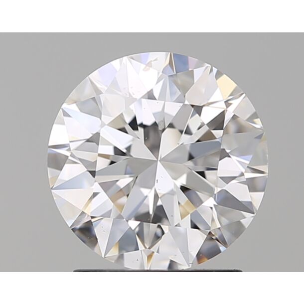 1.76 Carat Diamant Naturel de taille Brillant, Couleur F, Pureté SI1